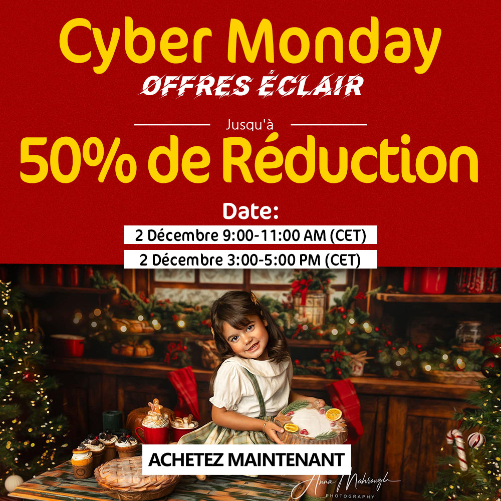Cyber Monday Offres Éclair (Jusqu'à 50% de réduction)