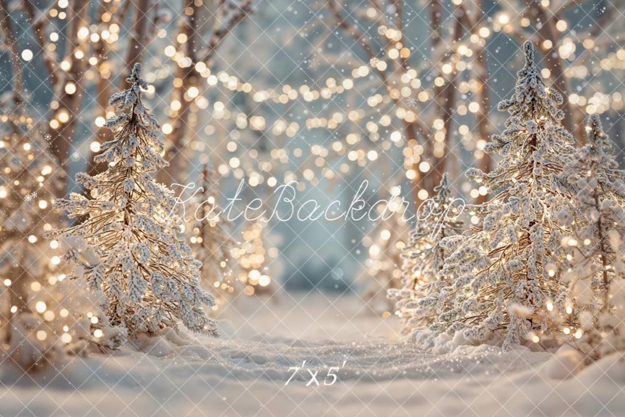 Kate Bohème Anniversaire Fleur Tente blanche Toile de fond - Katebackdrop FR