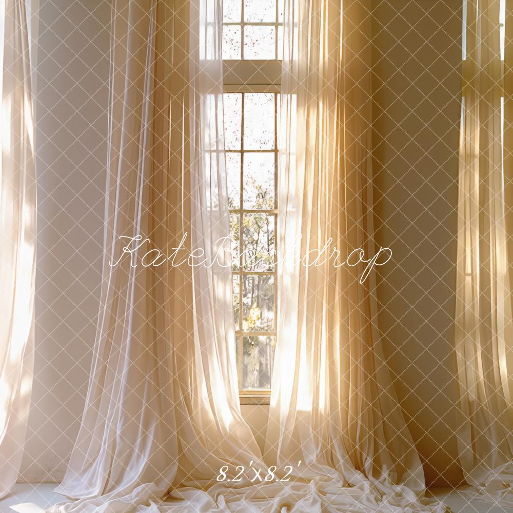 Kate Fenêtre Rideaux Voilage Lumière Toile de fond conçue par Mini MakeBelieve