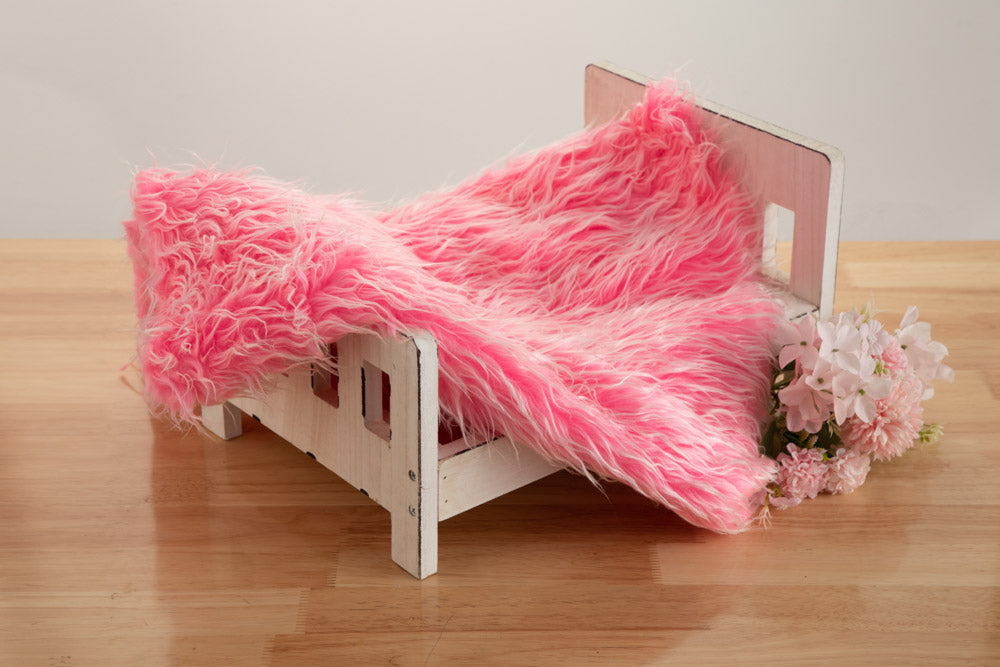 Kate Couleurs variées Couverture en Fausse Fourrure Accessoires Pour Photographie de Bébé - Kate Backdrop FR