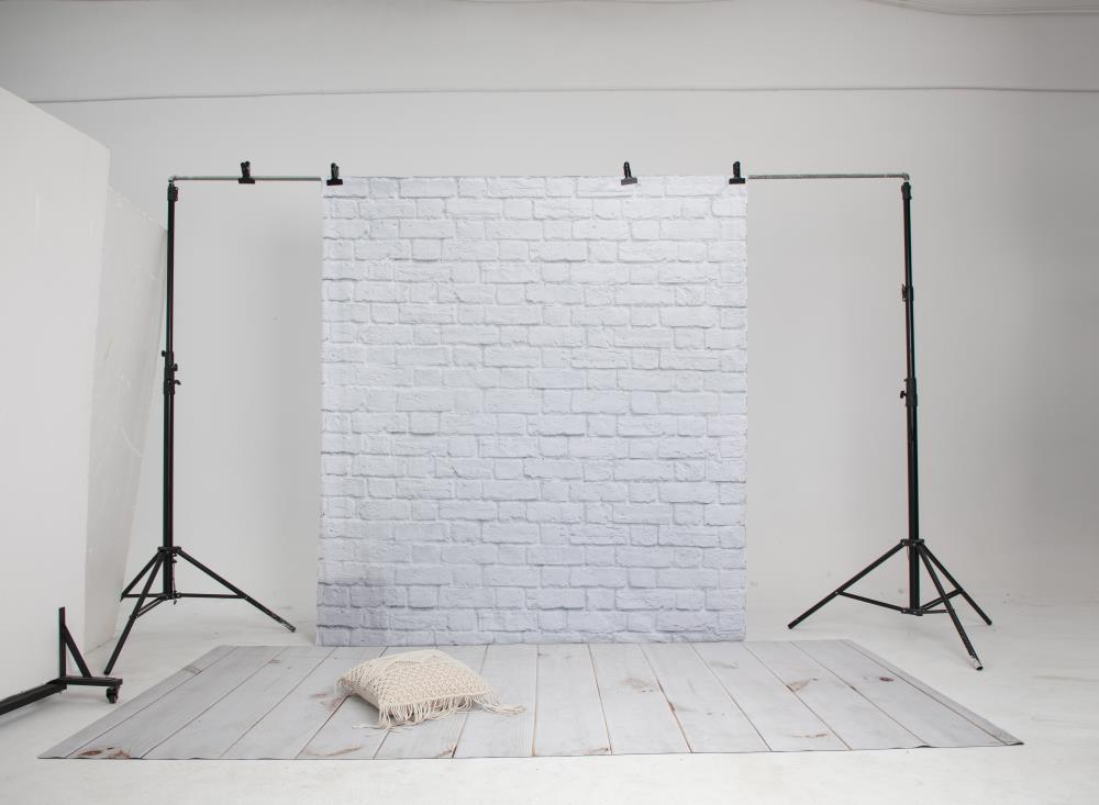 Kate Mur de brique Blanc Anniversaire Toile de fond pour la photographie - Kate Backdrop FR
