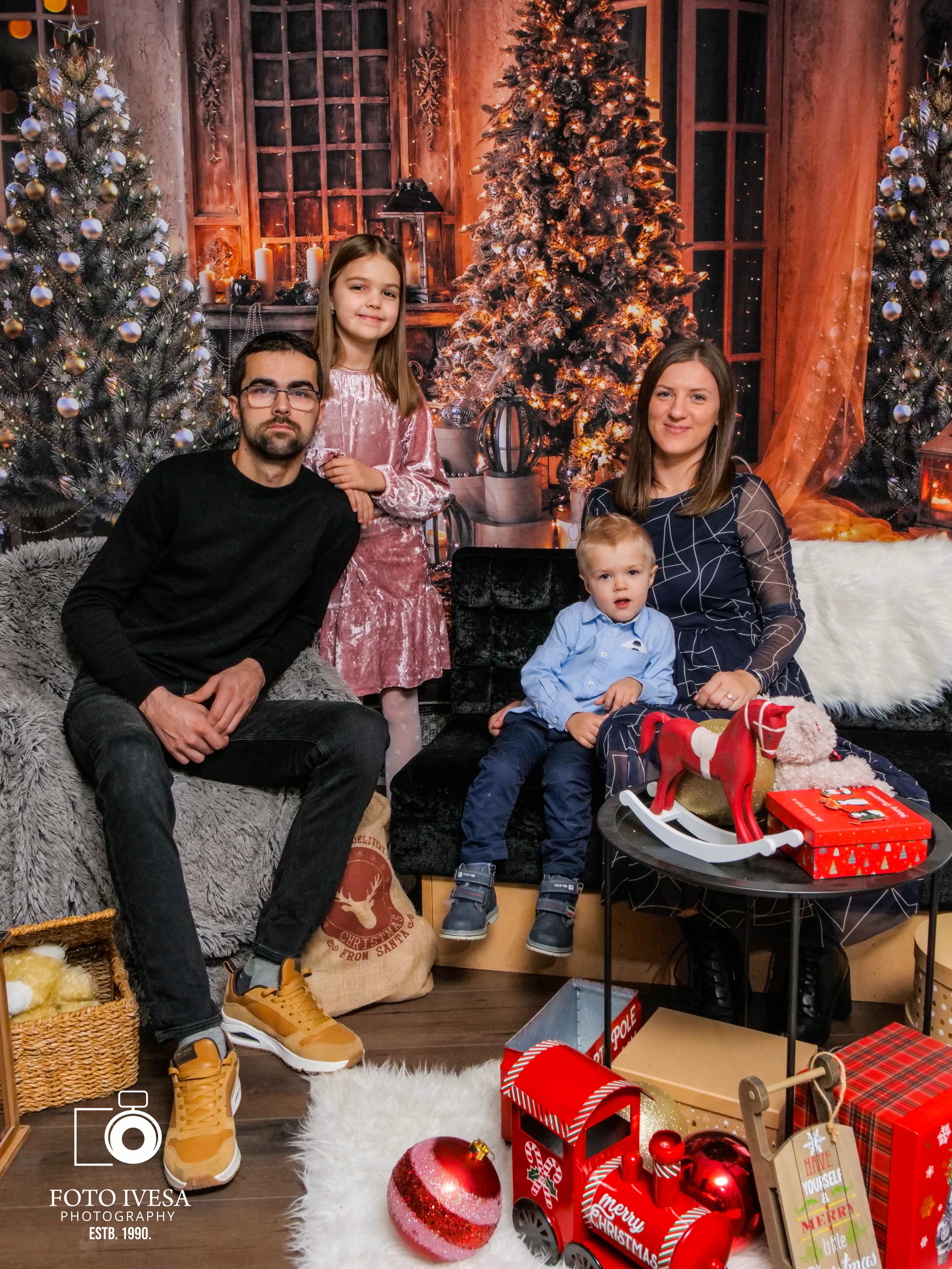 Offres Éclair #4 Kate Chambre chaude Arbres de Noël Toile de fond conçue par Chain Photographie - Kate Backdrop FR