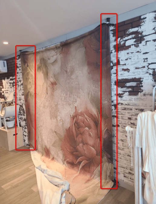 Kate Tige de Tension pour Accrocher la Toile de fond (Peut être utilisé horizontalement ou verticalement) - Kate Backdrop FR