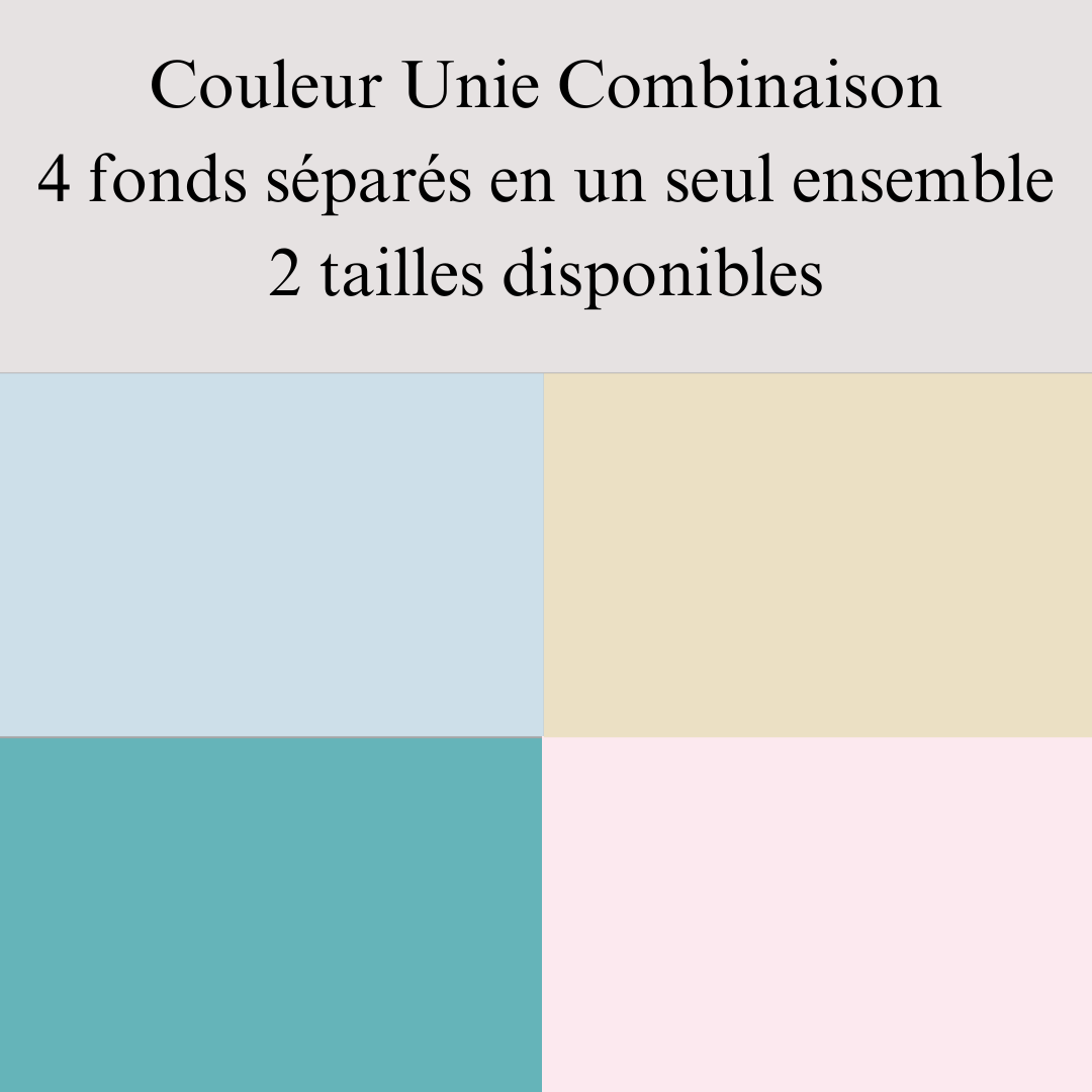 Kate Couleur Unie Combinaison Toiles de fond pour la photographie - Kate Backdrop FR