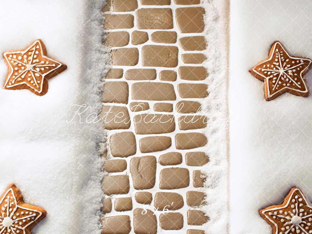 Kate Noël Chemin Étoile Neige Sol Toile de fond conçue par Mandy Ringe