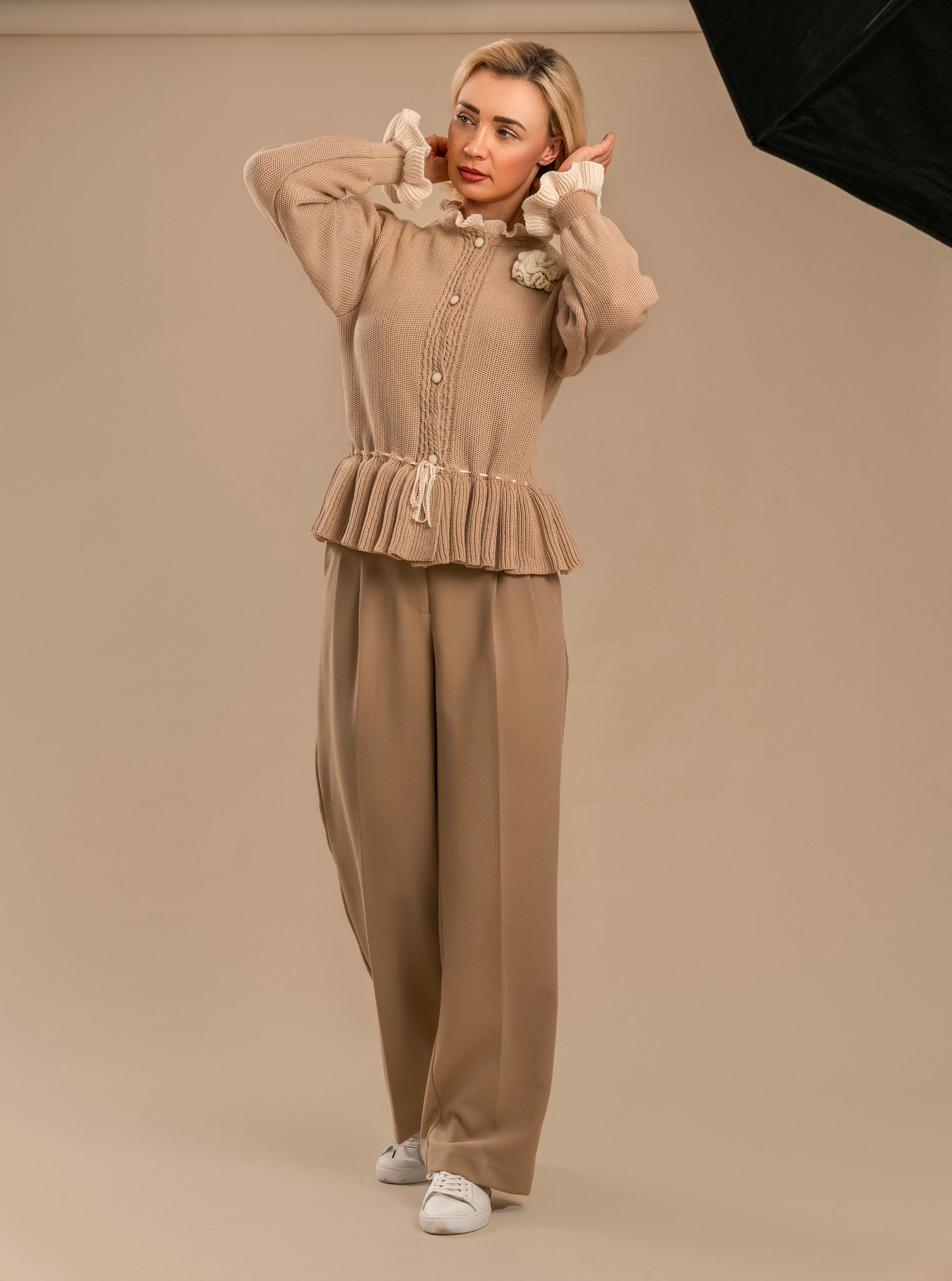 Kate Ivoire Beige Fond de Papier Sans Couture pour la photographie - Kate Backdrop FR