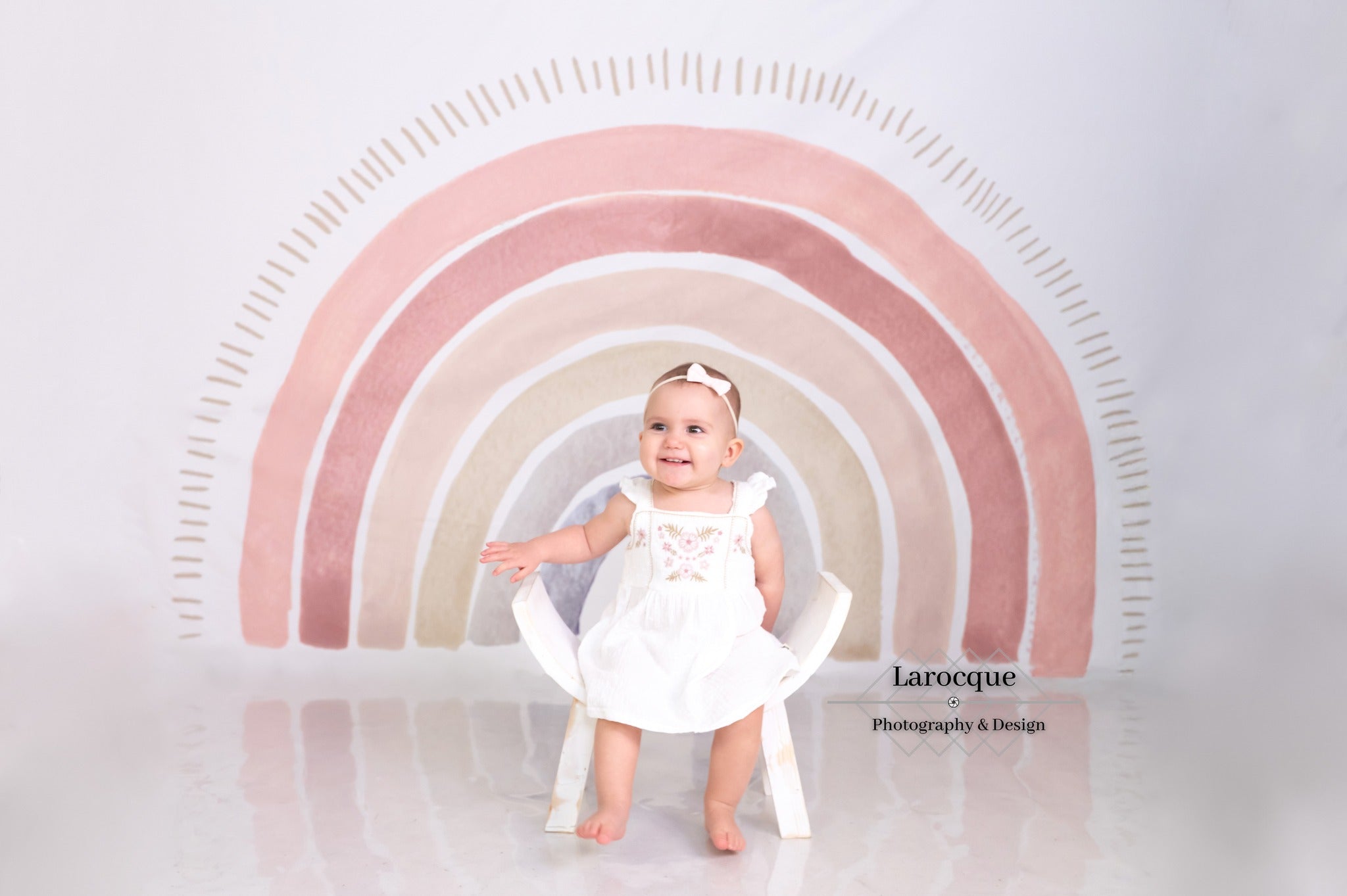 Kate Arc-en-ciel Boho Toile de fond conçue par Mandy Ringe - Kate Backdrop FR