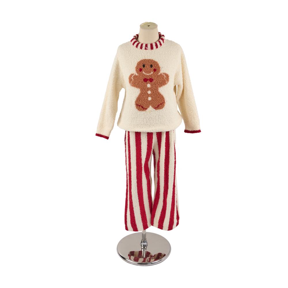 Kate Noël Pain d'épices Pull Pyjama pour Enfants - Kate Backdrop FR