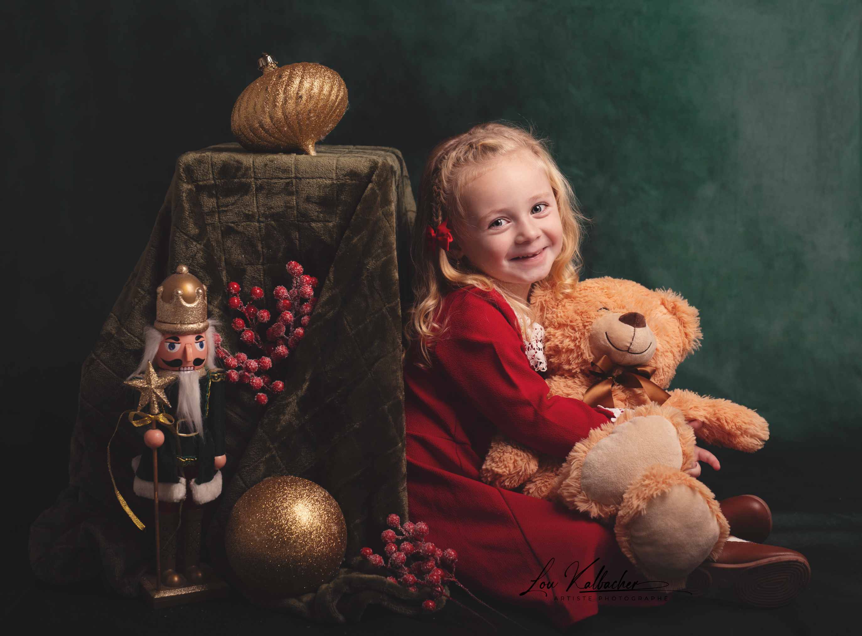 Kate Vert Abstrait Portrait Toile de fond pour la photographie - Kate Backdrop FR