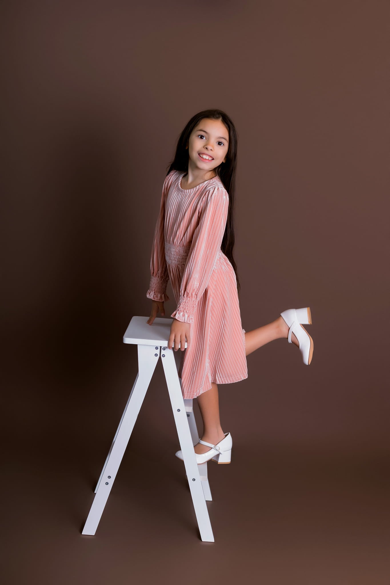 Kate Brun Cacao Fond de Papier Sans Couture pour la photographie - Kate Backdrop FR