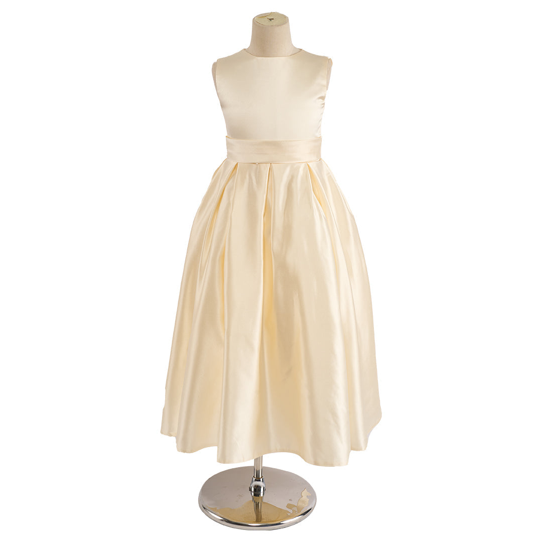 Kate Simple Champagne Robe pour Enfants - Kate Backdrop FR