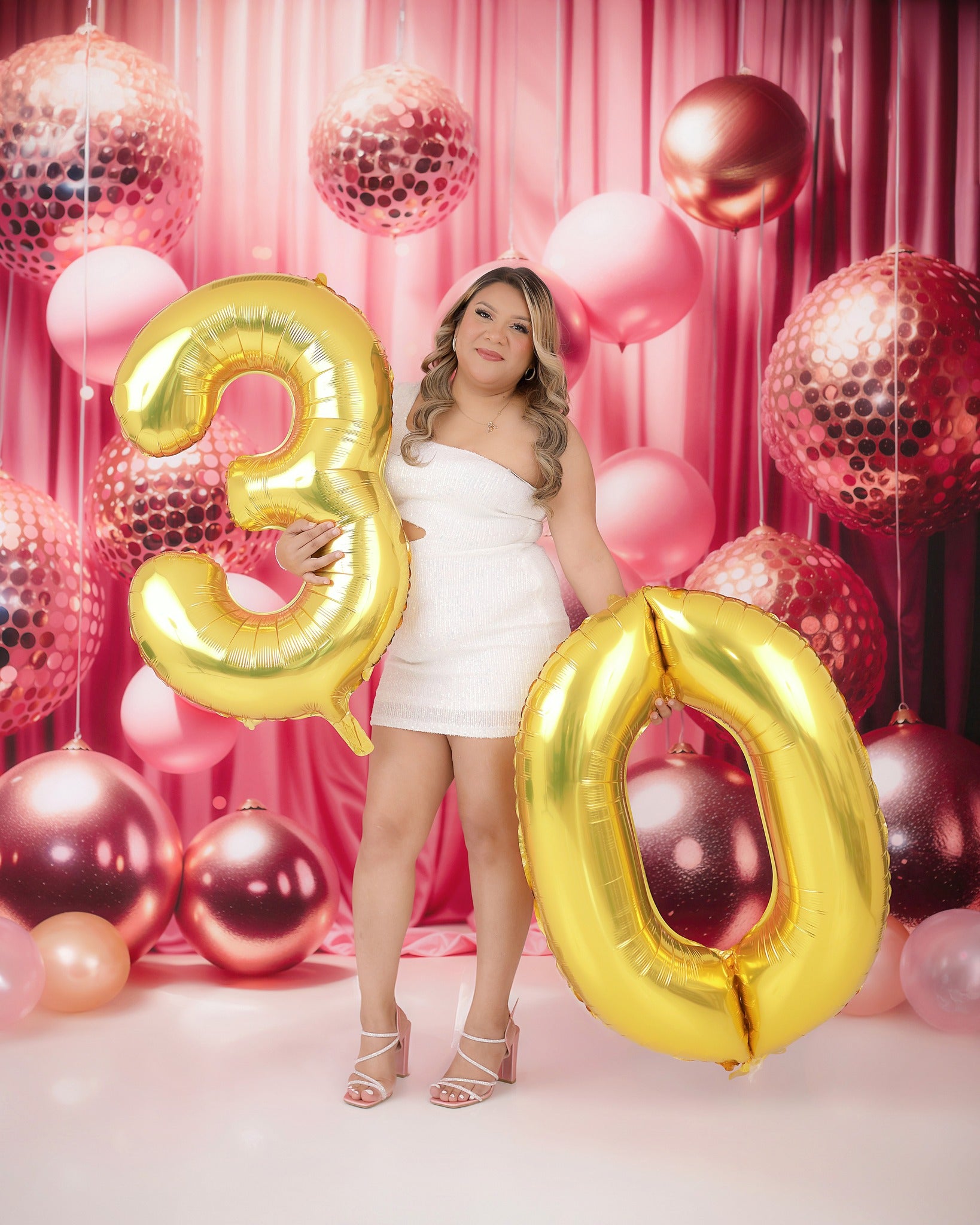 Kate Rose Décors Ballons Rideau Fête Toile de fond conçue par Emetselch - Kate Backdrop FR