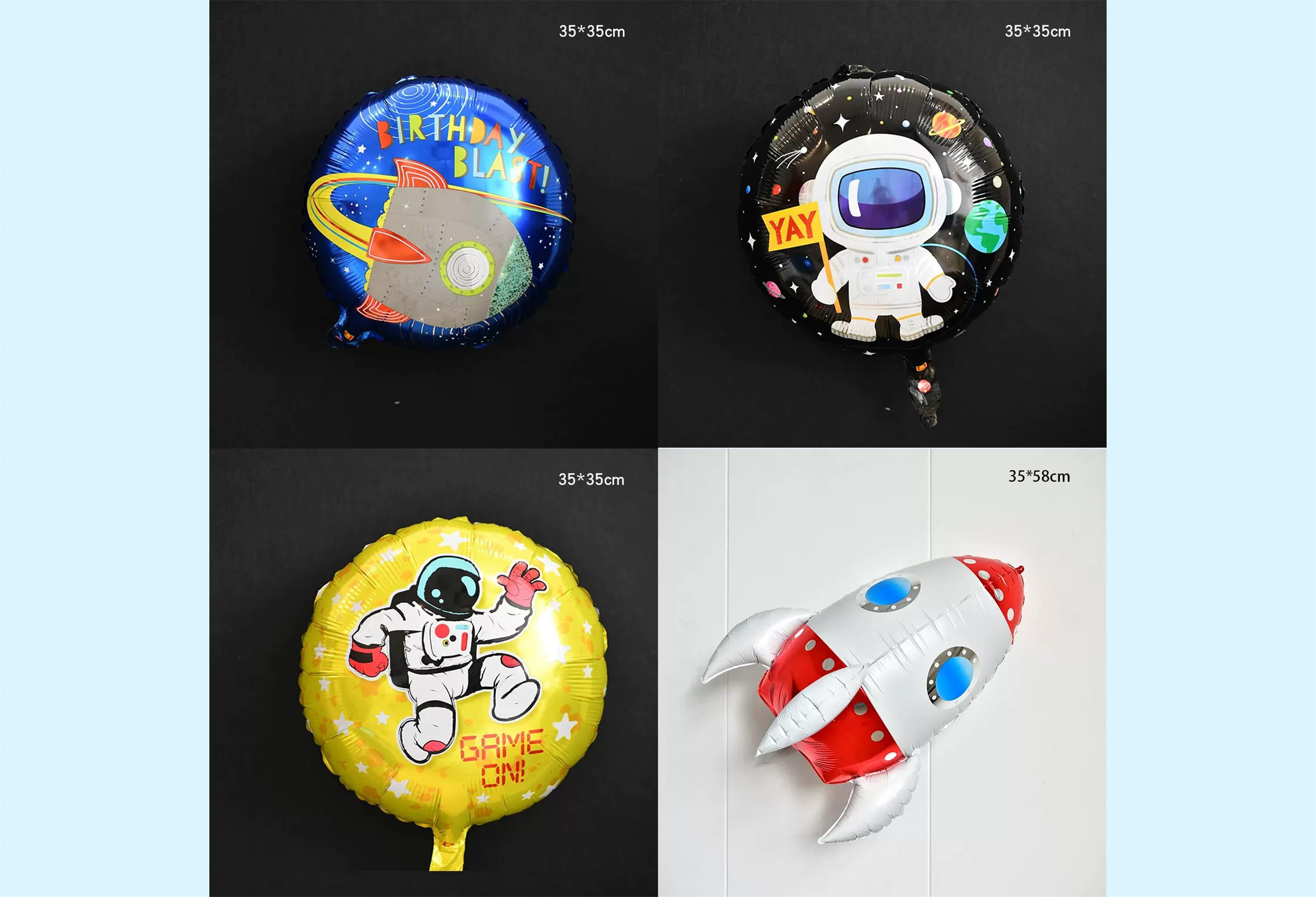 Kate Astronaute Univers Ensemble d'accessoires gonflables 16 pièces