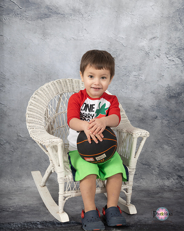 Kate Abstrait Gris Portrait Mur Rétro Toile de fond conçue par Chain Photographie - Kate Backdrop FR