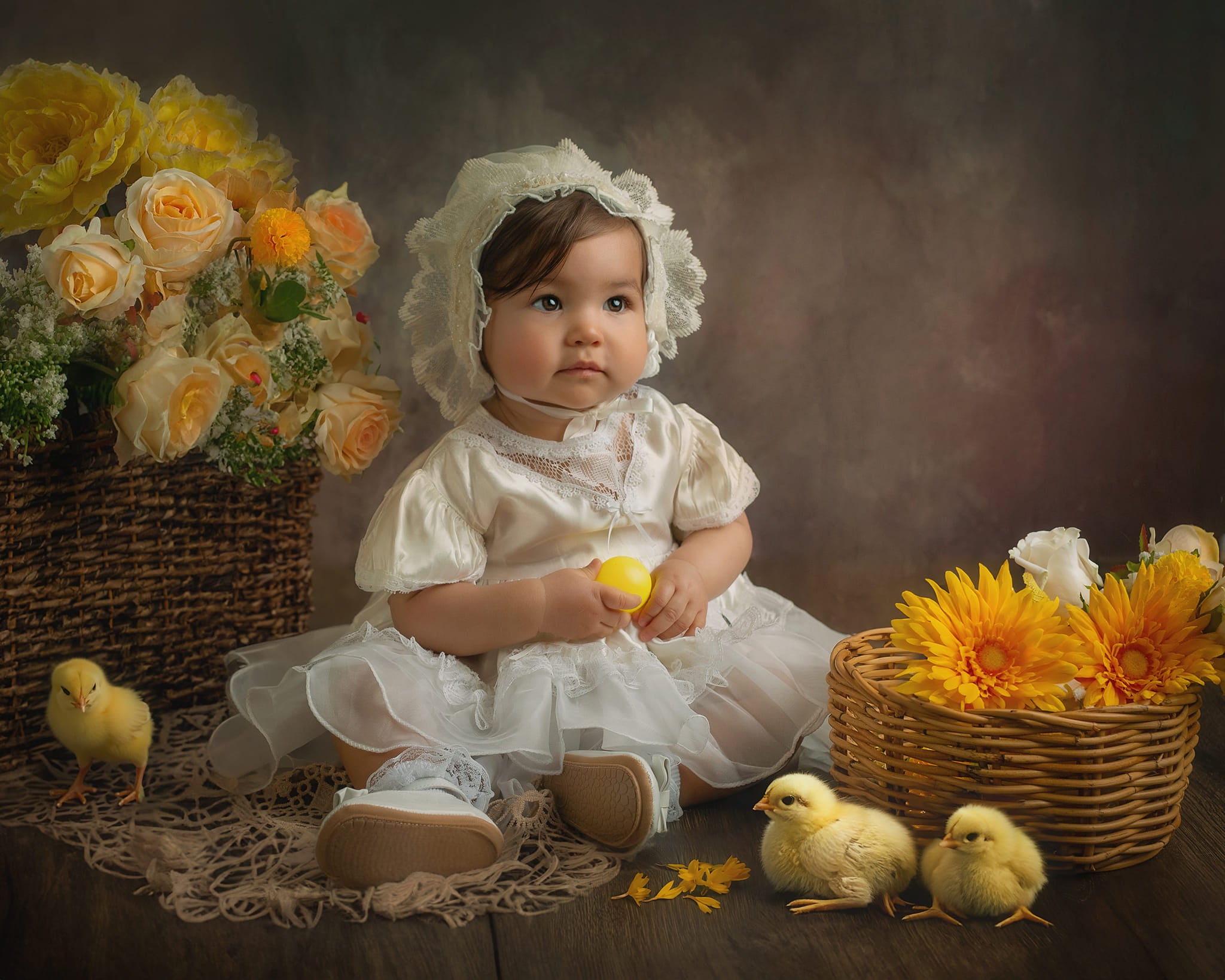 Kate Abstrait Beaux-arts Brun foncé Toile de fond conçu par Kate image - Kate Backdrop FR