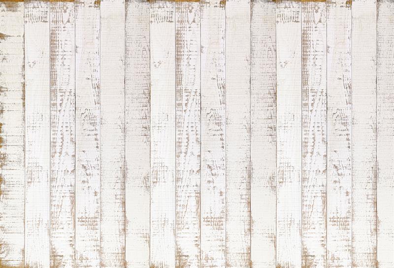 Kate Bois Blanc Portrait Sol Toile de fond en Vinyle - Kate Backdrop FR