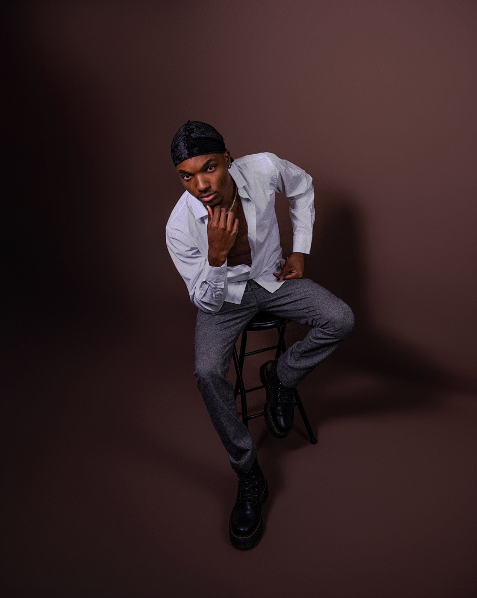 Kate Brun Cacao Fond de Papier Sans Couture pour la photographie - Kate Backdrop FR