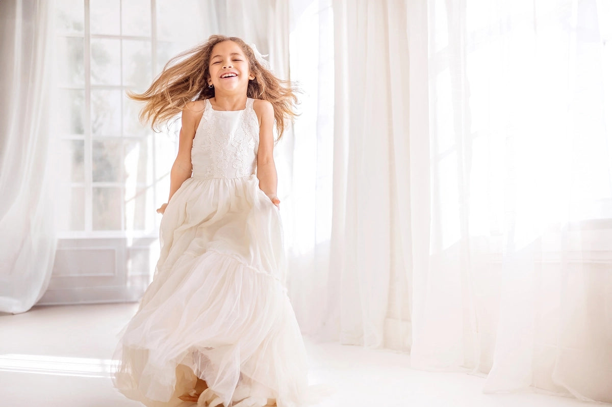 Kate Printemps Blanc Rideaux Fenêtre Chambre Toile de fond conçue par Chain Photographie - Kate Backdrop FR