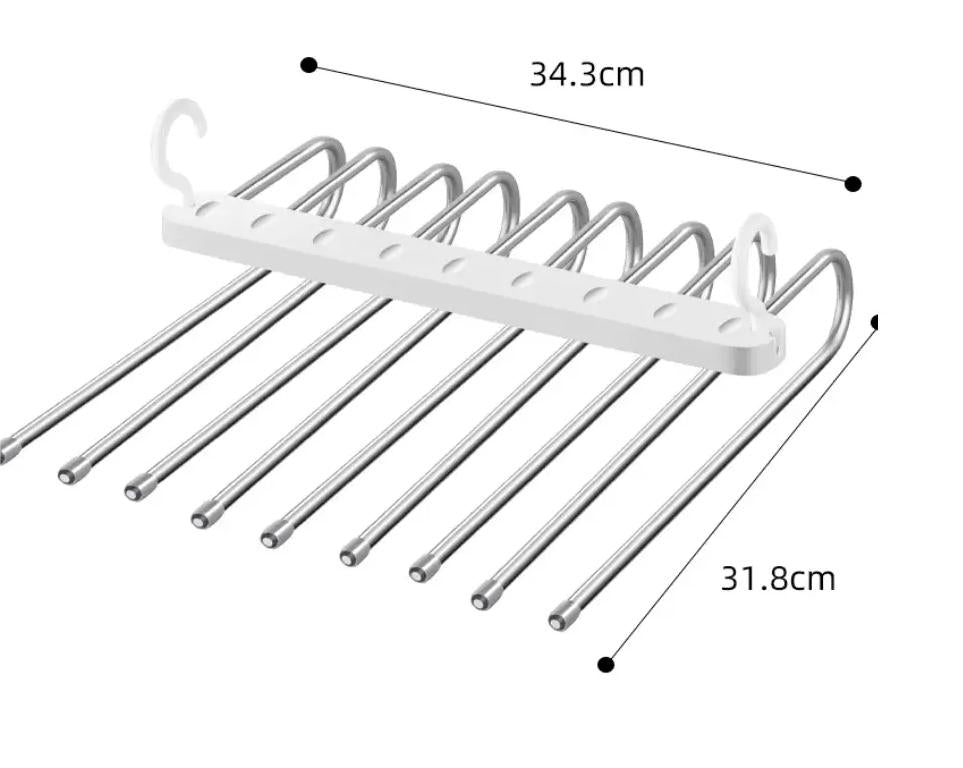 Kate Blanc 9-couches Acier inoxydable Pliable Stockage Support de Toile de fond - Kate Backdrop FR