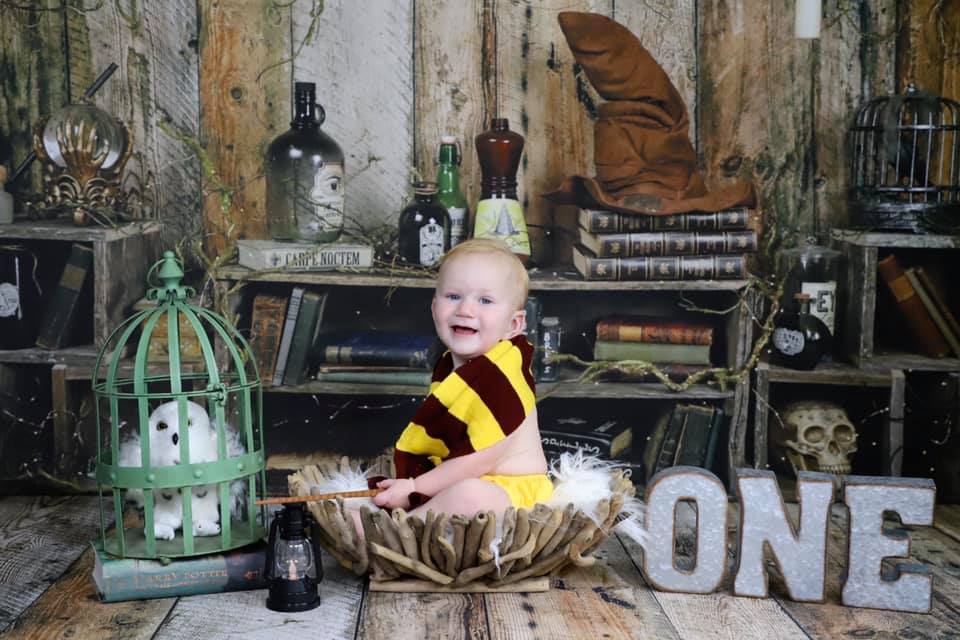 Kate Conte de fées Magique Sorcier Toile de fond conçue par Arica Kirby - Kate Backdrop FR