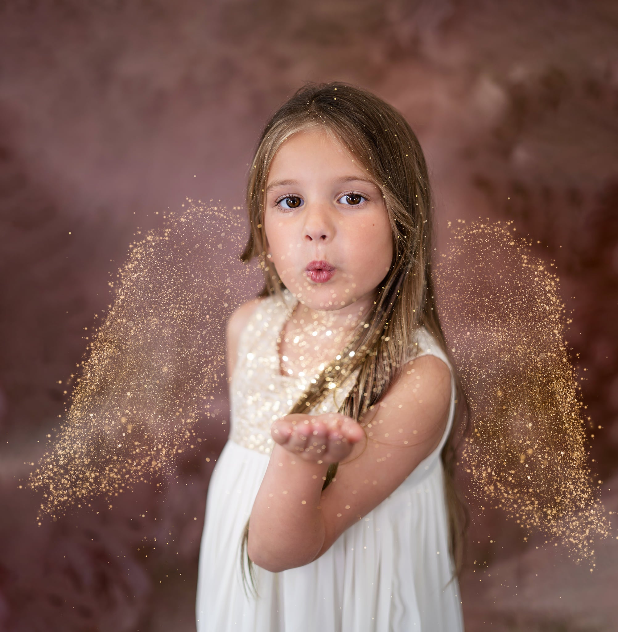 Kate Roses Fleurs Rétro Beaux-arts Rose Toile de fond pour la photographie - Kate Backdrop FR