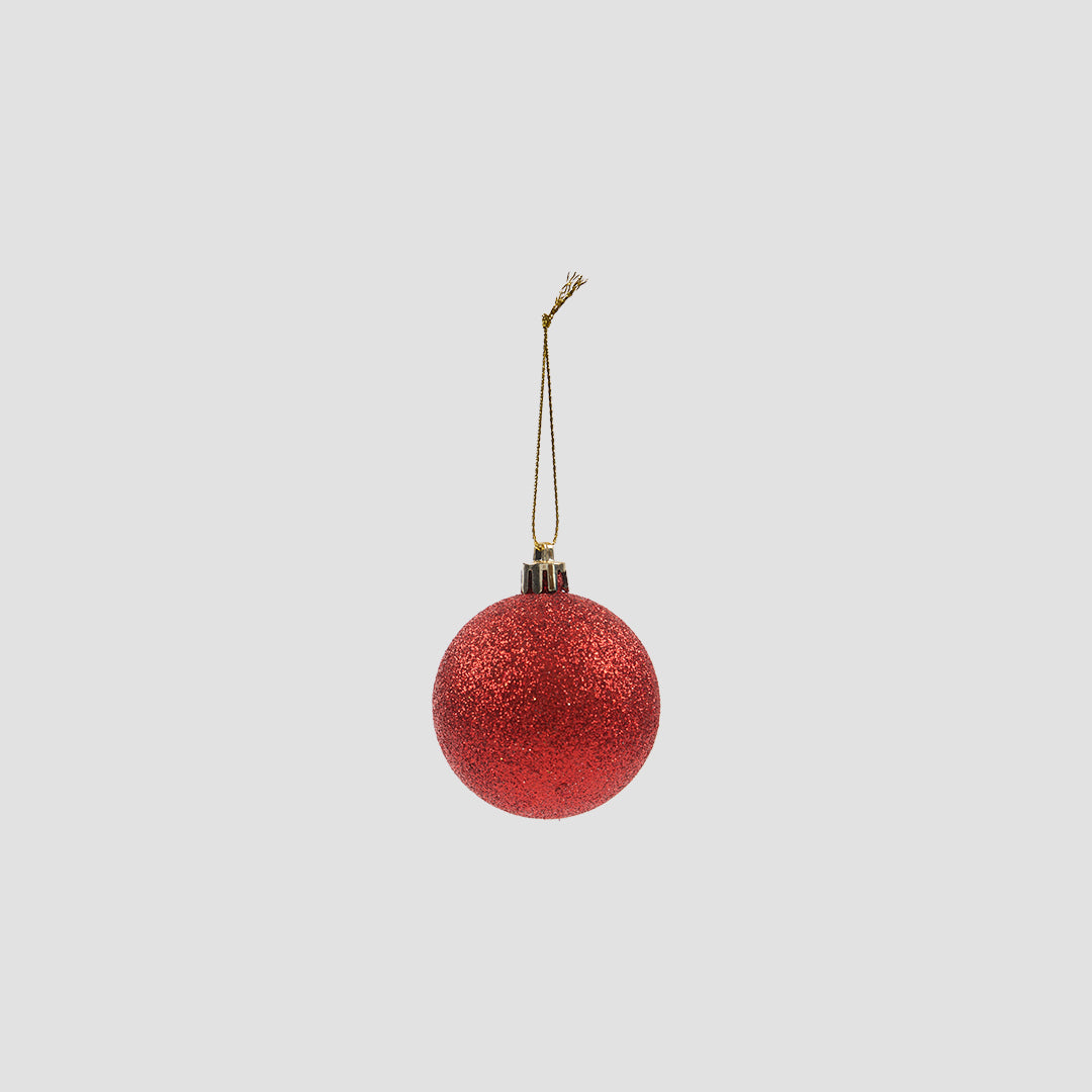 Kate 10 pièces Boule de Noël 6cm Argent/Doré/Rouge Kit Accessoires - Kate Backdrop FR