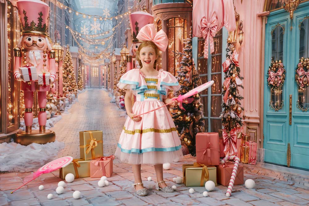 Kate Noël Rue Boutique Casse-Noisette Lumière Ensemble de chambre - Kate Backdrop FR