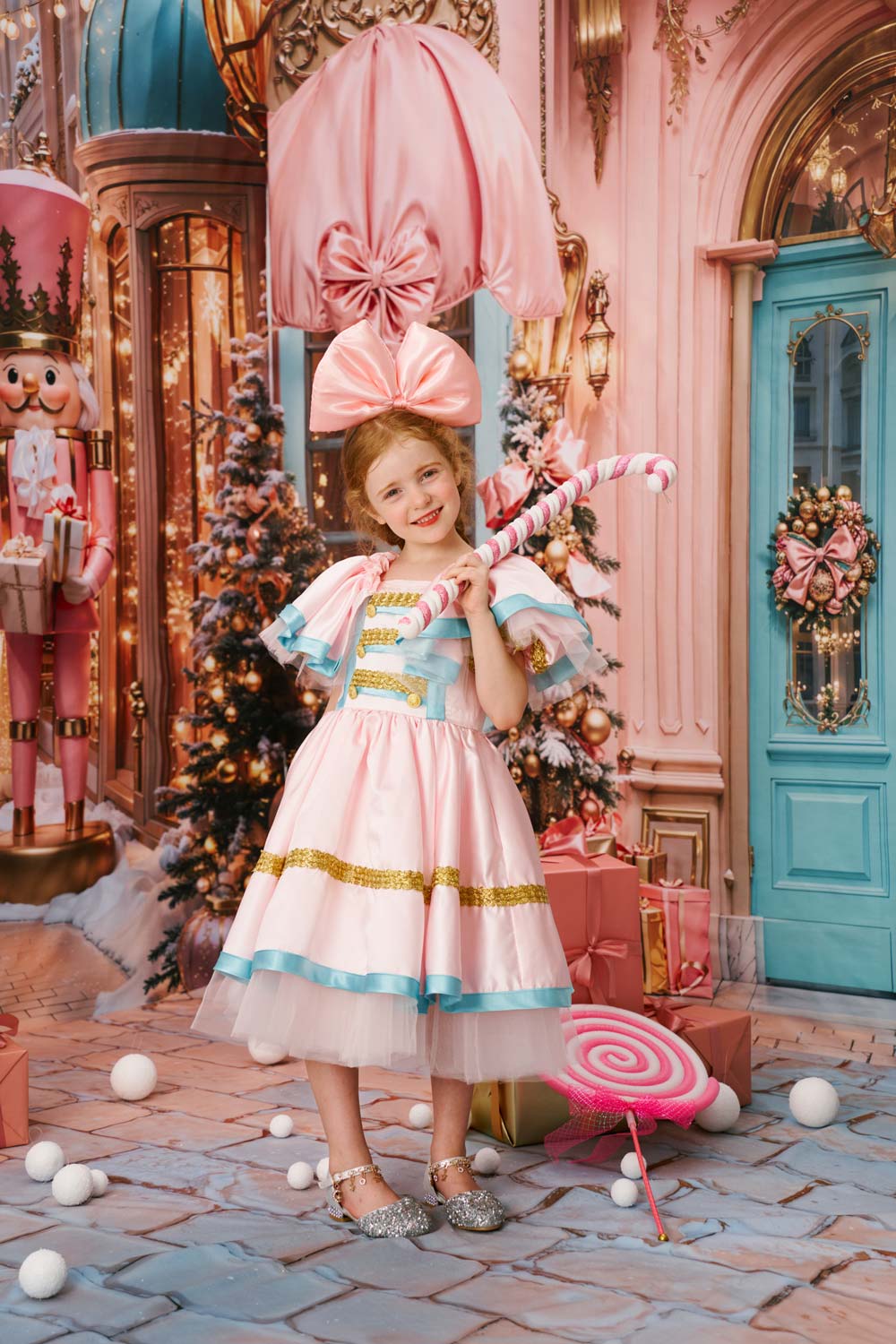 Kate Noël Rue Boutique Casse-Noisette Lumière Ensemble de chambre - Kate Backdrop FR