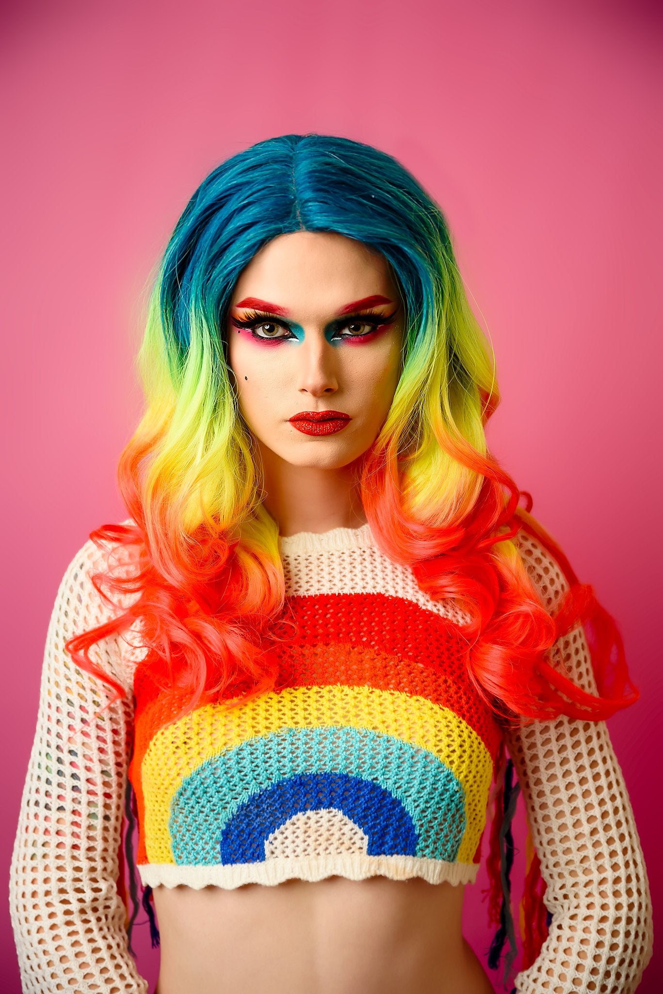 Kate Couleur unie Rose fuchsia Toile de fond Photographie de portrait - Kate Backdrop FR