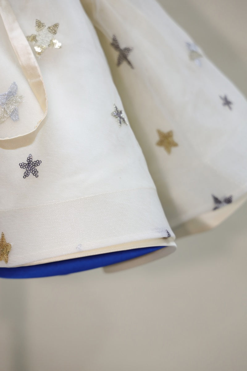 Kate Printemps/Été Étoiles Mesh Bretelles Spaghetti Robe Enfant Pour la Photographie - Kate Backdrop FR