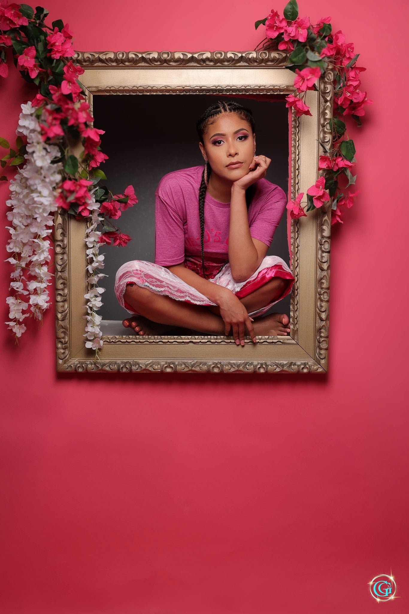 Kate Rouge Fond de Papier Sans Couture pour la photographie - Kate Backdrop FR