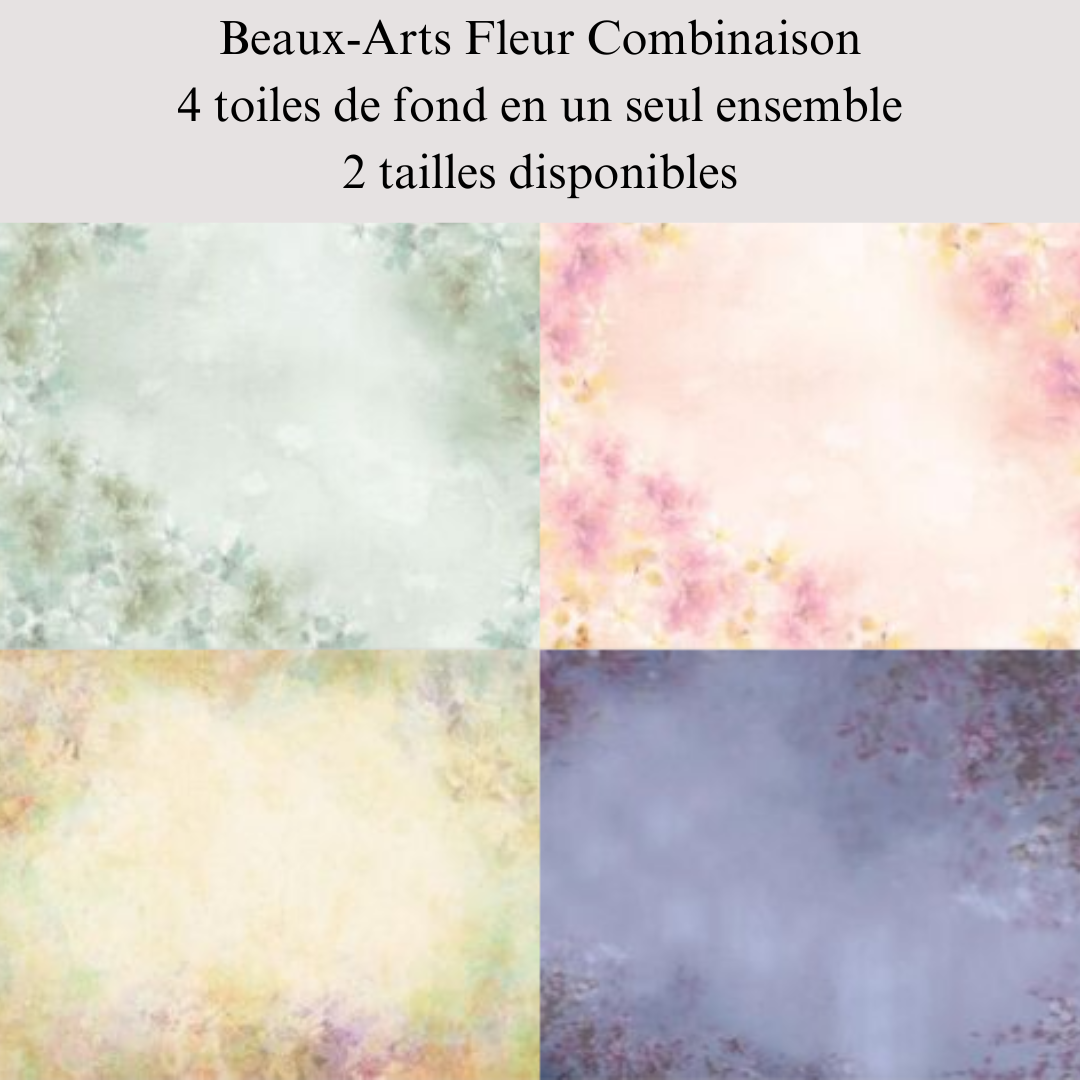 Kate Beaux-Arts Fleur Combinaison Toiles de fond pour la photographie