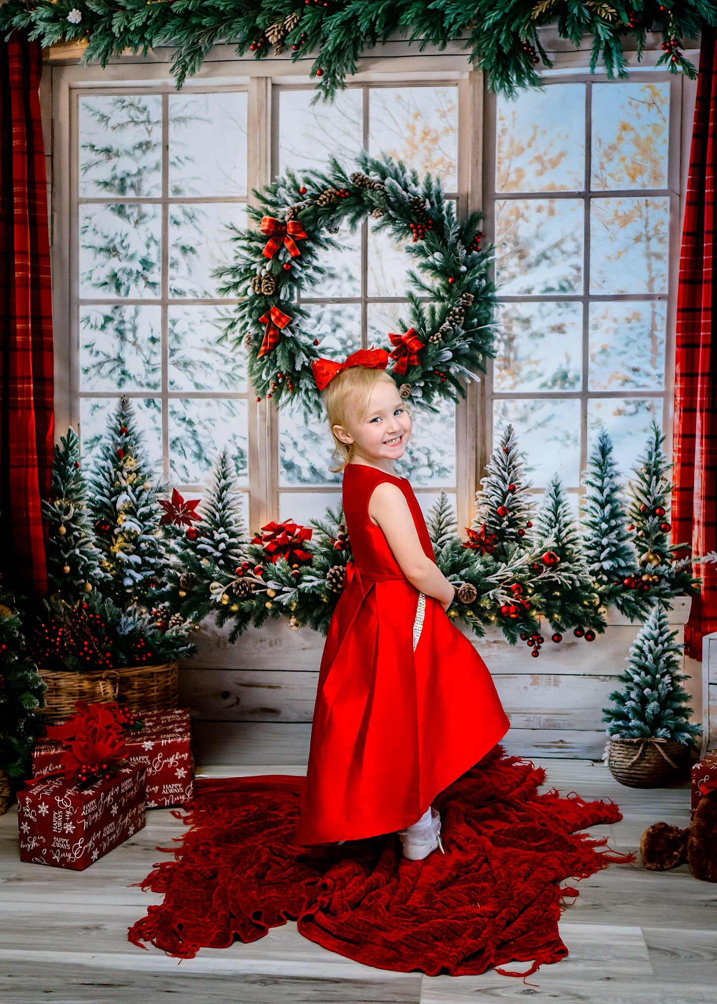 Kate Noël Fenêtre Guirlande Rideau Toile de fond conçue par Emetselch - Kate Backdrop FR