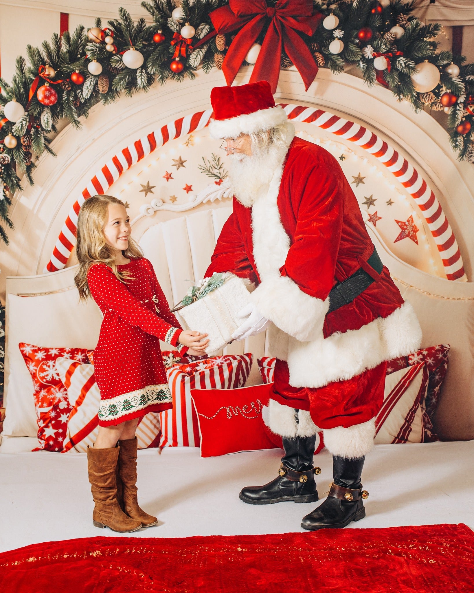 Kate Noël Canne à sucre Arche Tête de lit Toile de fond conçue par Emetselch - Kate Backdrop FR