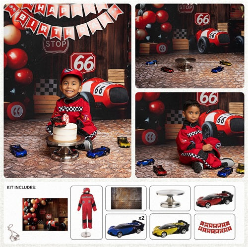 Kate Courses Joyeux Anniversaire Kit Photo - Kate Backdrop FR