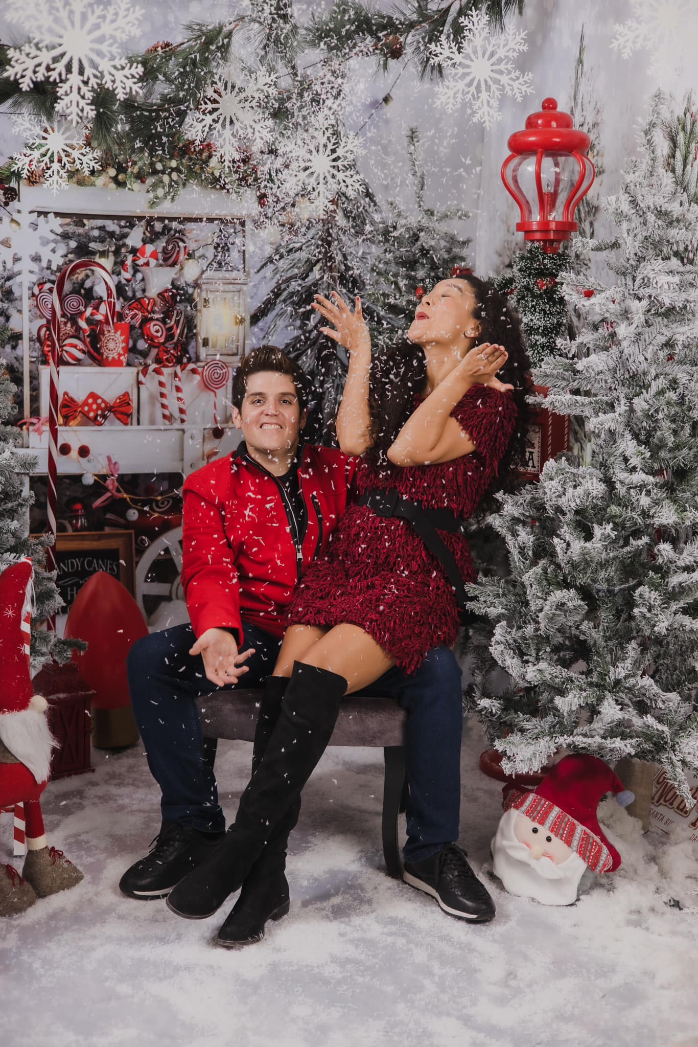 Kate Neige Cacao chaud Noël Ensemble de chambre (8pix8pi&10pix8pi&8pix10pi) - Kate Backdrop FR