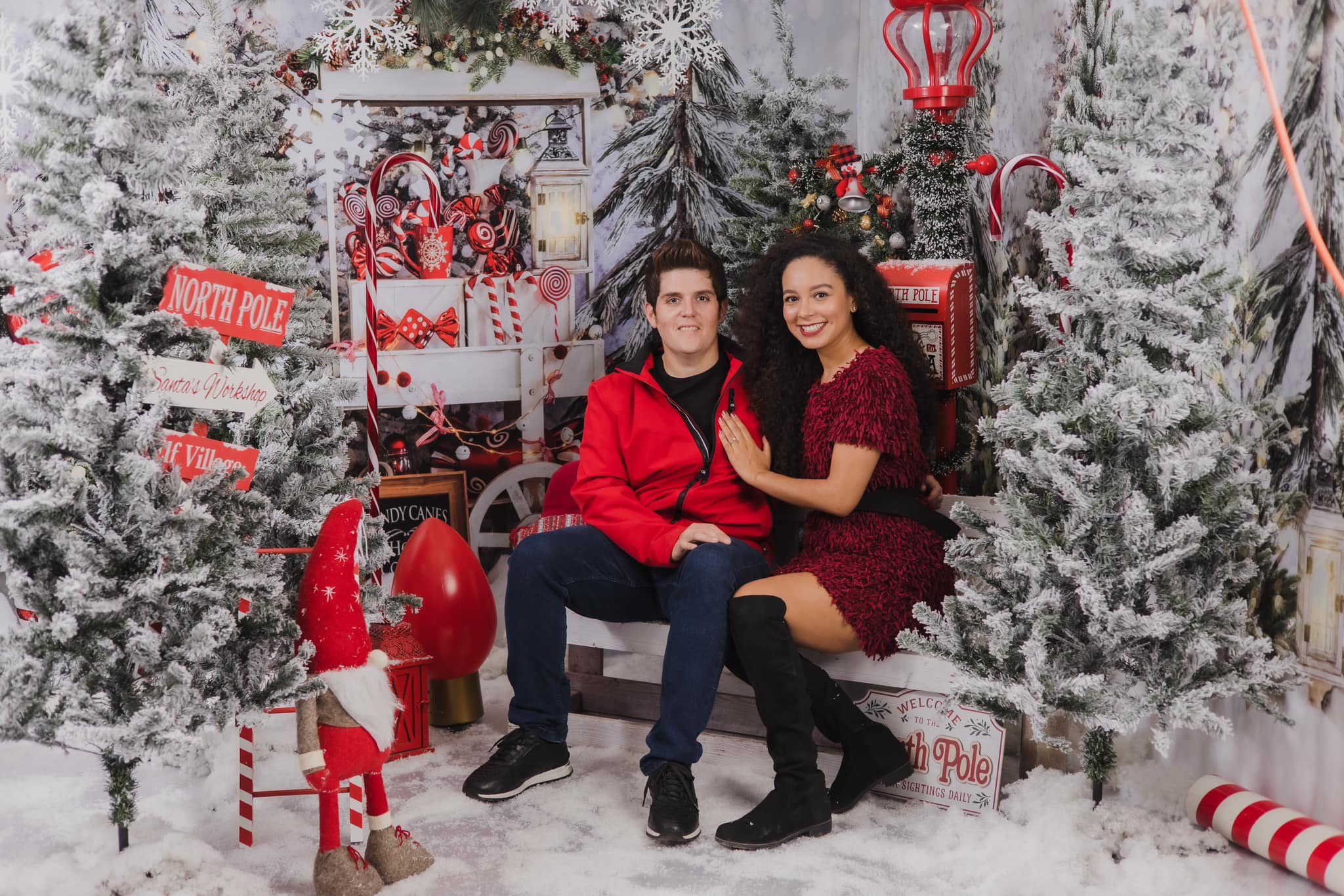 Kate Neige Cacao chaud Noël Ensemble de chambre (8pix8pi&10pix8pi&8pix10pi) - Kate Backdrop FR