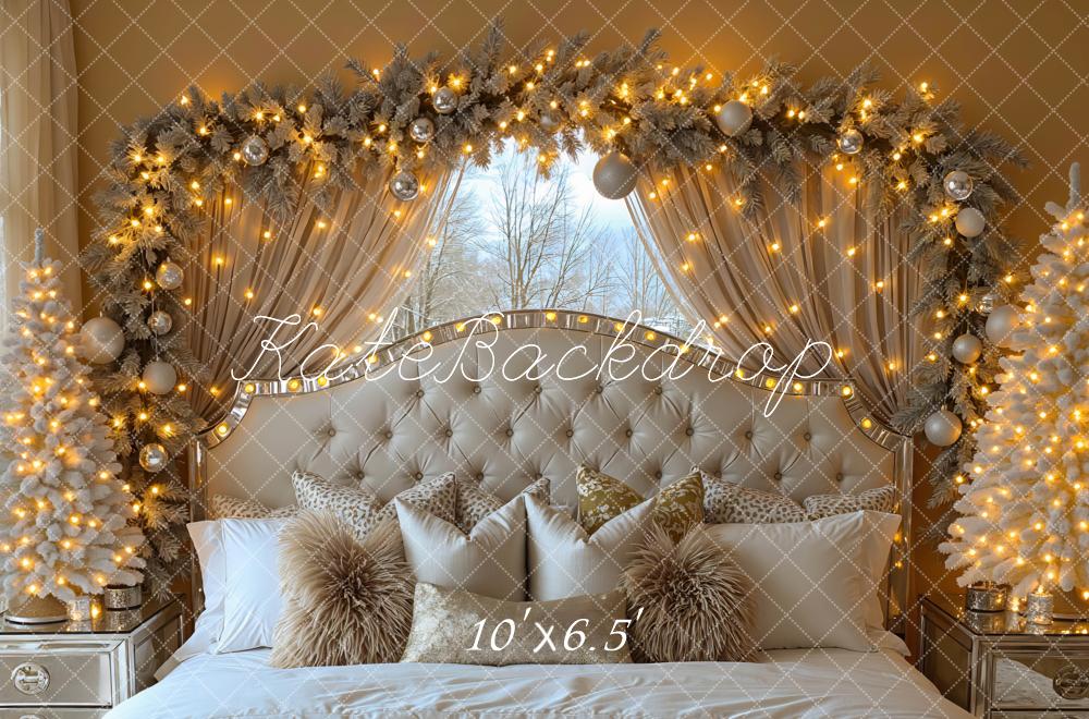 Kate Noël Chambre Tête de lit Lumières Toile de fond conçue par Mini MakeBelieve