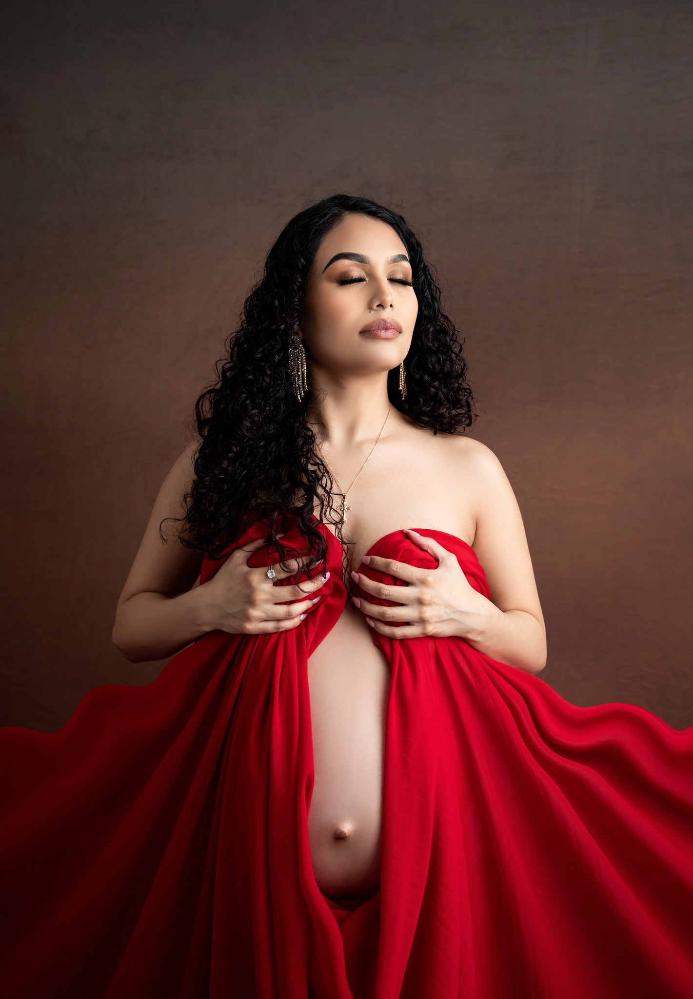 Kate Beaux-arts Fantastique Abstrait Marron Toile de fond pour la photographie - Kate Backdrop FR