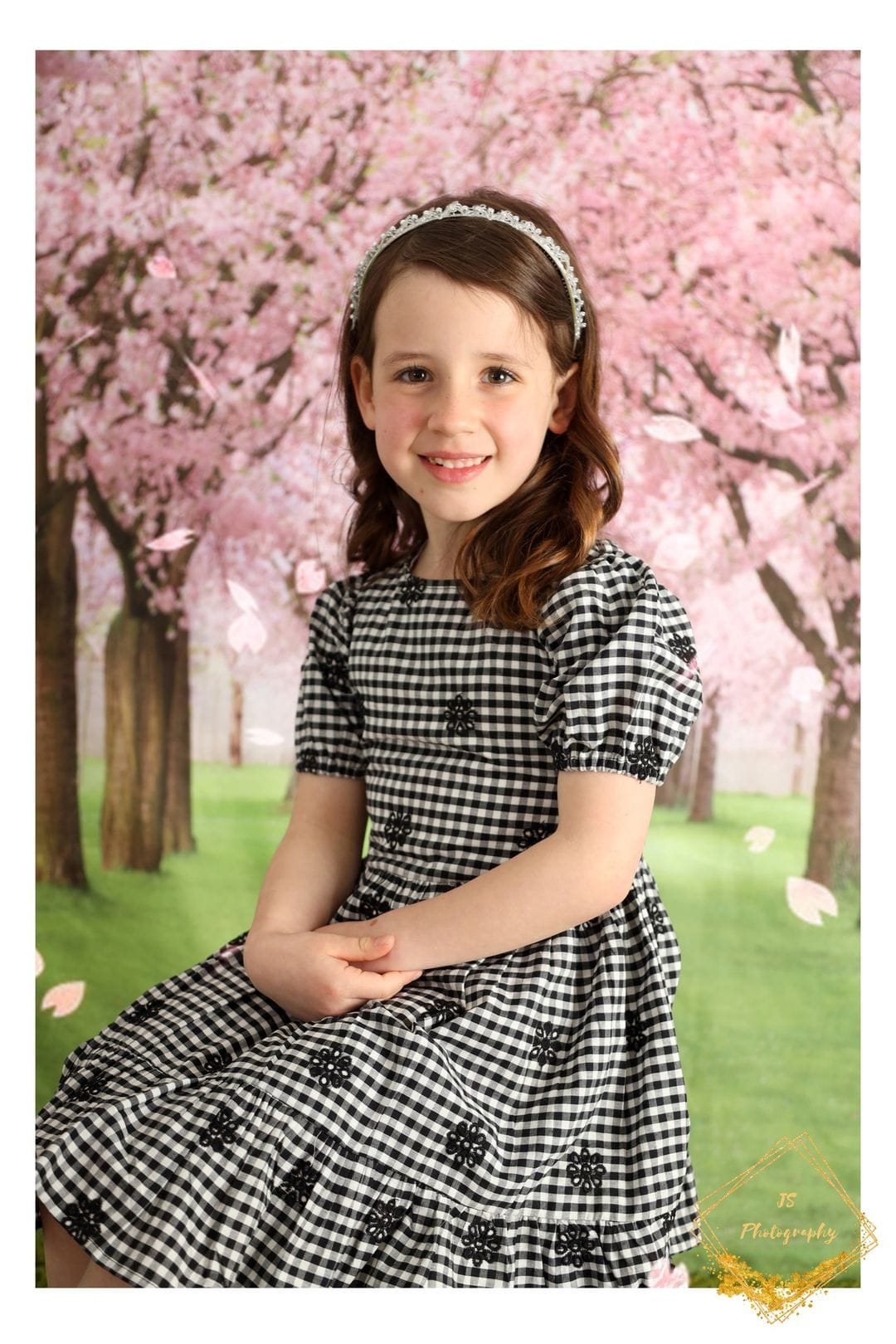 Kate Printemps Fleurs Rose Arbre Prairie Toile de fond pour la photographie - Kate Backdrop FR