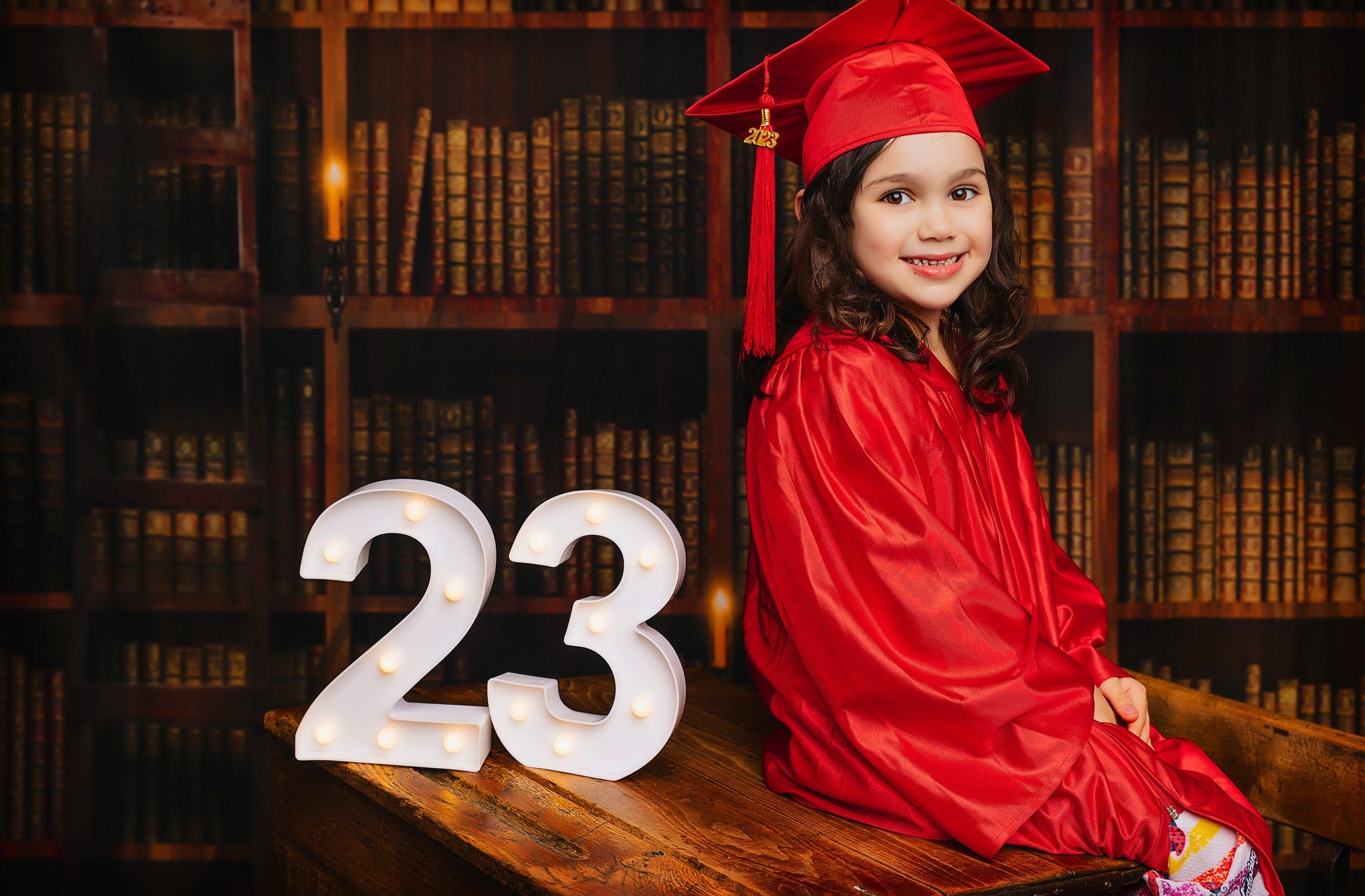 Kate Rétro Étagère à livres Sombre Toile de fond pour la photographie - Kate Backdrop FR