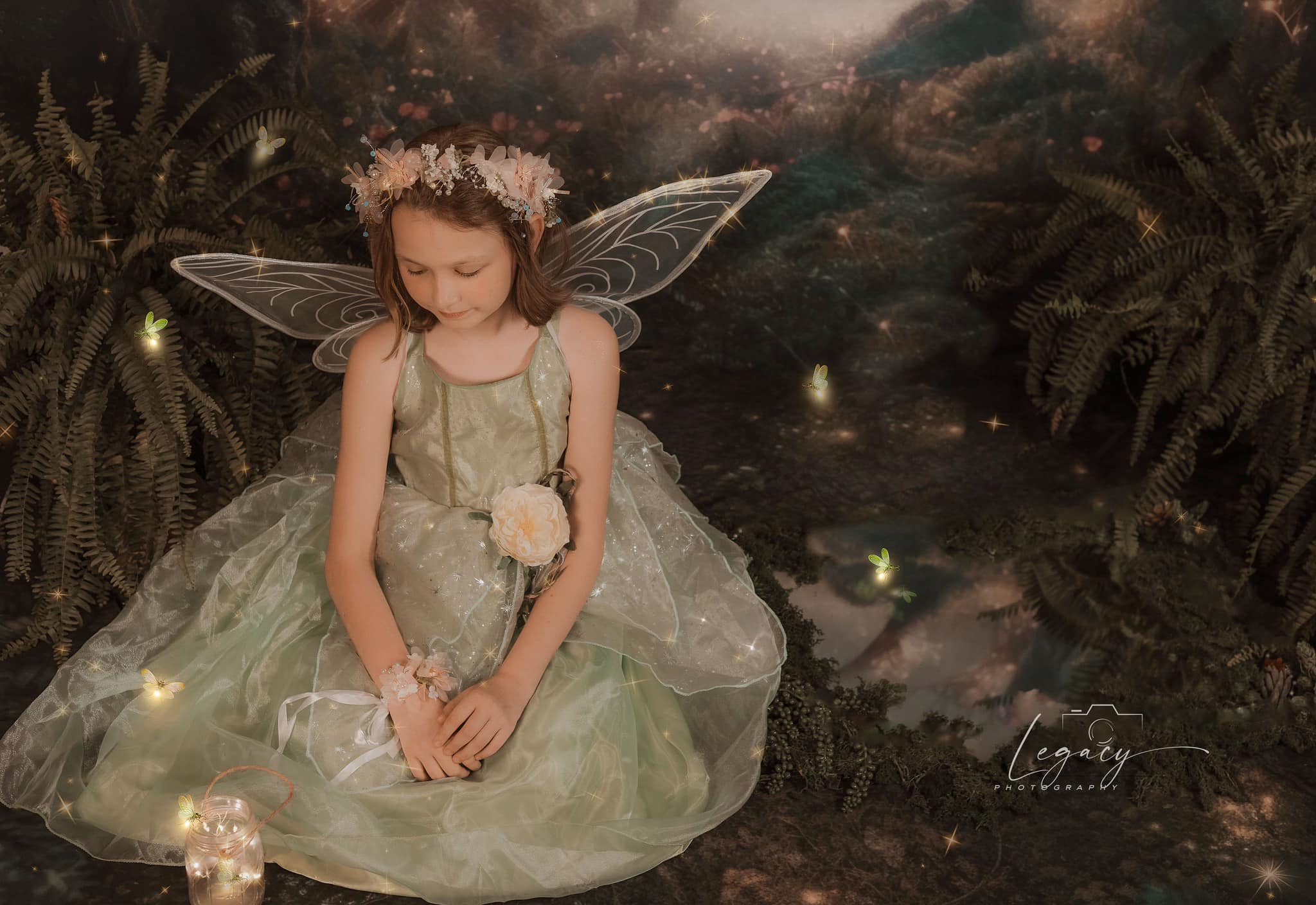 Kate Fantaisie Rêve Forêt Toile de fond+Fantaisie Sol Toile de fond - Kate Backdrop FR