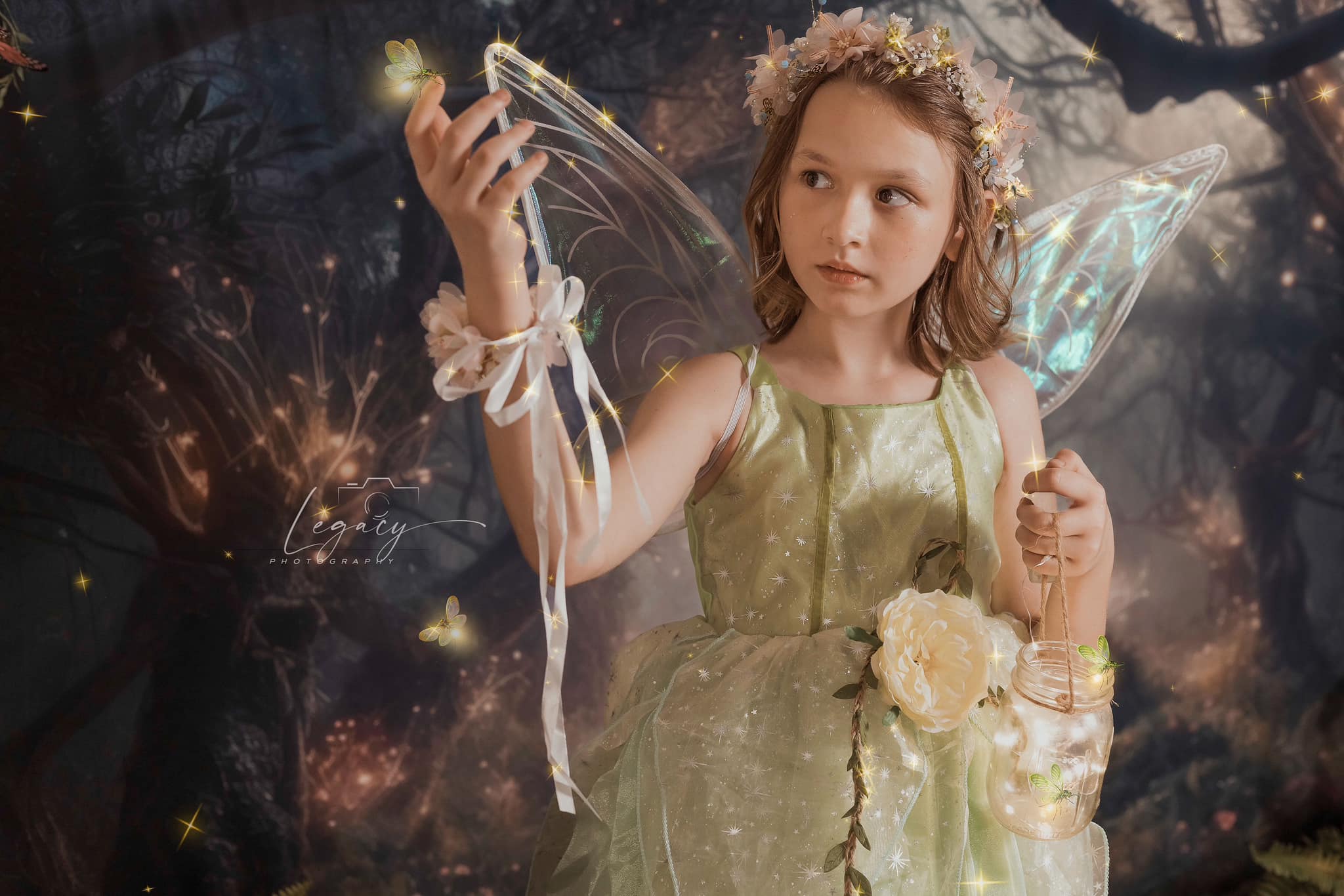 Kate Fantaisie Rêve Forêt Toile de fond+Fantaisie Sol Toile de fond - Kate Backdrop FR