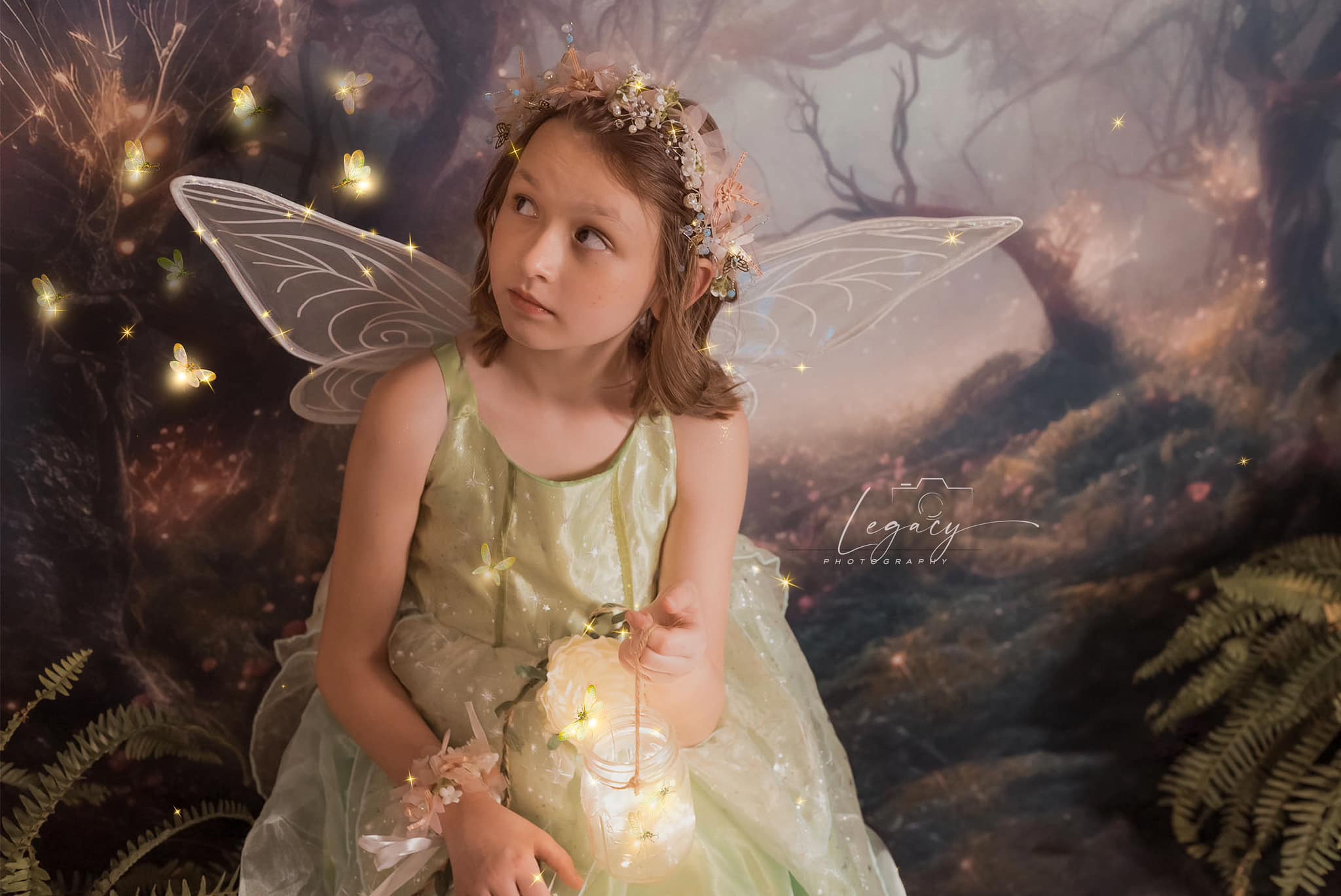 Kate Fantaisie Rêve Forêt Toile de fond+Fantaisie Sol Toile de fond - Kate Backdrop FR