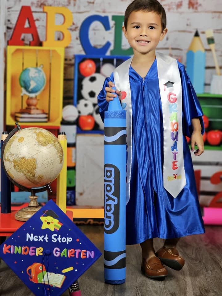 Kate Retour à l'école Enfants Mur de briques Toile de fond conçu par Emetselch - Kate Backdrop FR