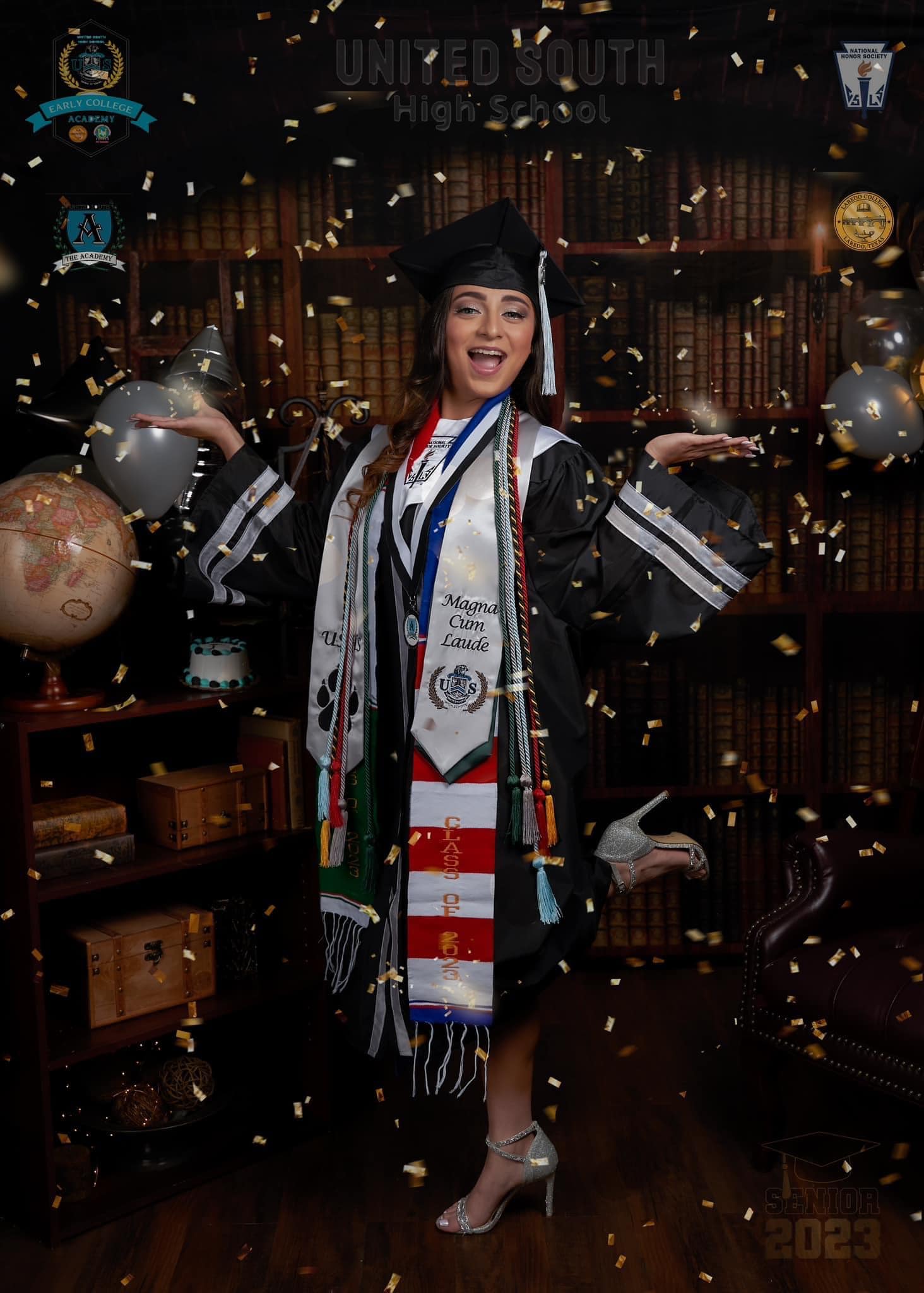 Kate Rétro Étagère à livres Sombre Toile de fond pour la photographie - Kate Backdrop FR