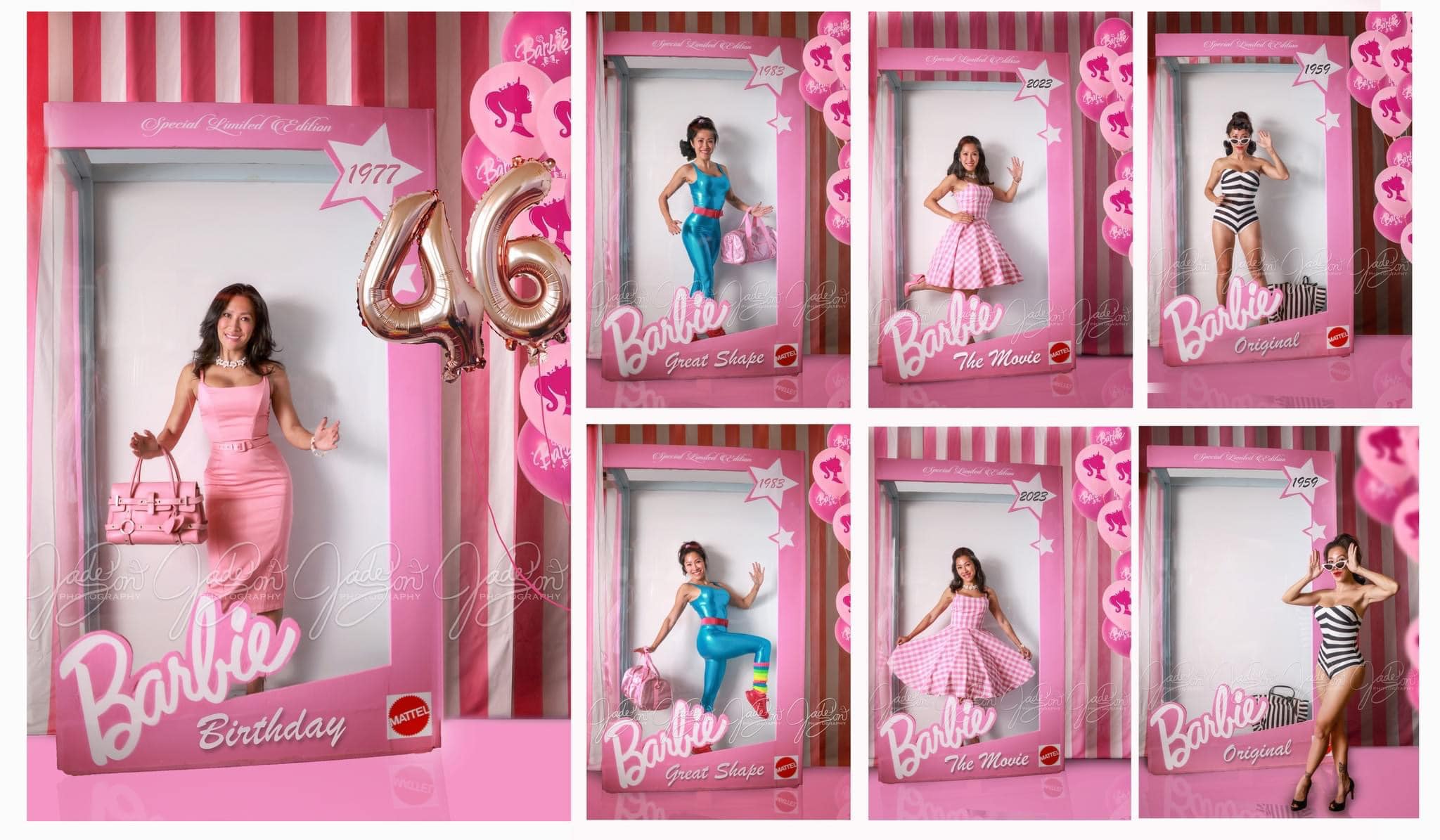 Kate Rayures roses et blanches Toile de fond pour la photographie - Kate Backdrop FR