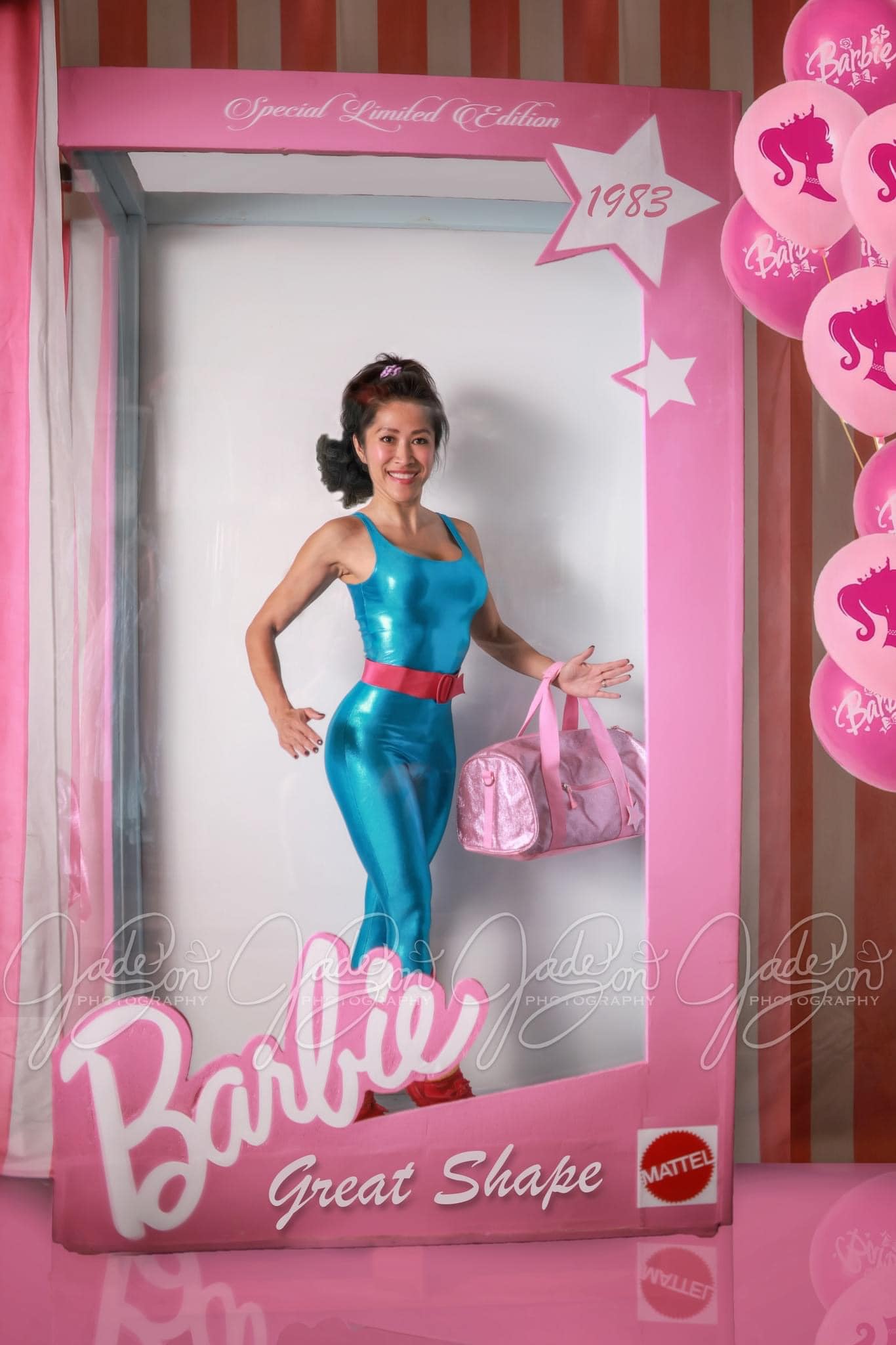 Kate Rayures roses et blanches Toile de fond pour la photographie - Kate Backdrop FR