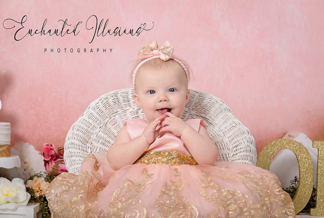 Kate Rideau Paillettes Anniversaire Toile de fond conçue par Megan Leigh - Kate Backdrop FR