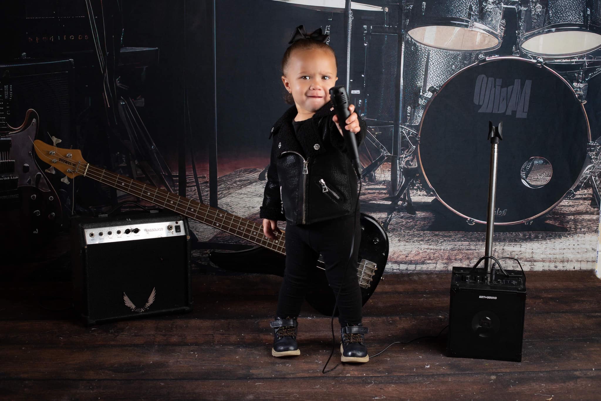 Kate Groupe de rock Scène Toile de fond conçue par Mandy Ringe - Kate Backdrop FR